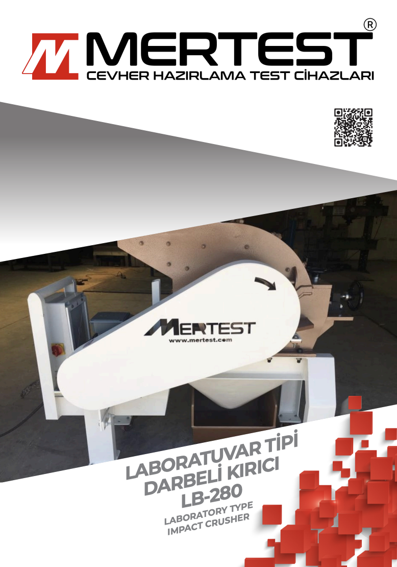LB 280 Laboratuvar Tipi Darbeli Kırıcı