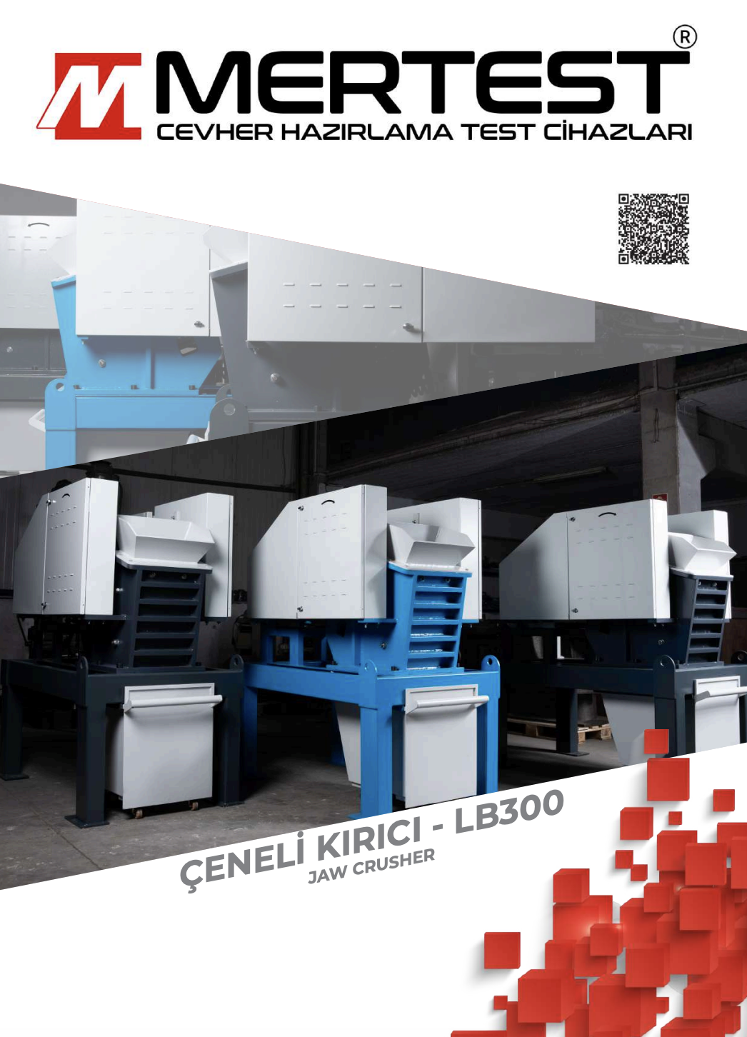 LB 300 Pilot Scale Jaw Crusher