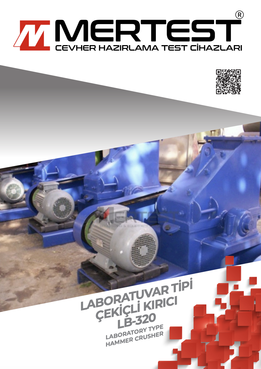  LB 320 Laboratuvar Tipi Çekiçli Kırıcı